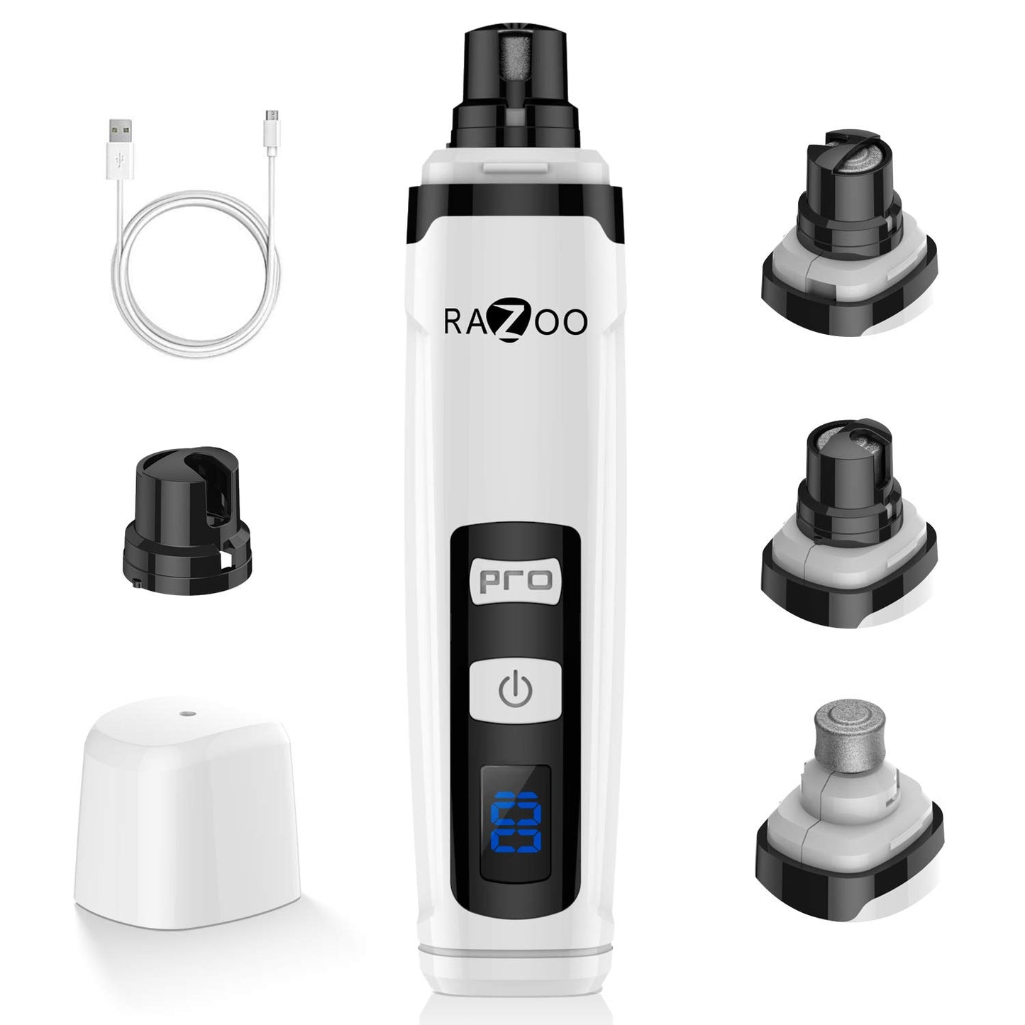Pet Nail Grinder – Safe, Quiet & Rechargeable