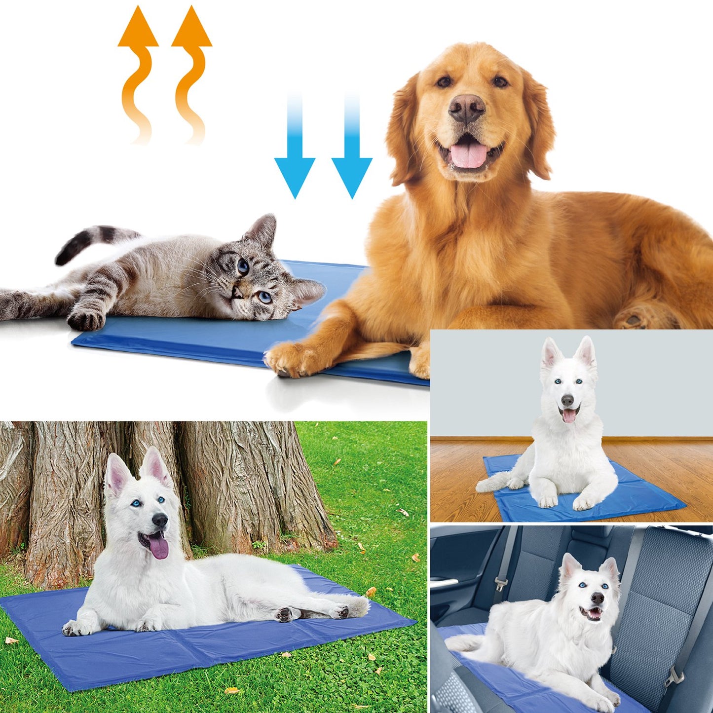 Cooling Gel Pet Mat – Summer Cooling Pad for Dogs & Cats