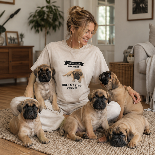 World’s Greatest Bull Mastiff Mum T-Shirt