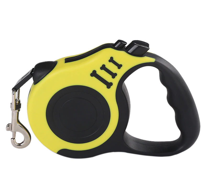 16.5FT Retractable Dog Lead | Tangle-Free Walking Leash