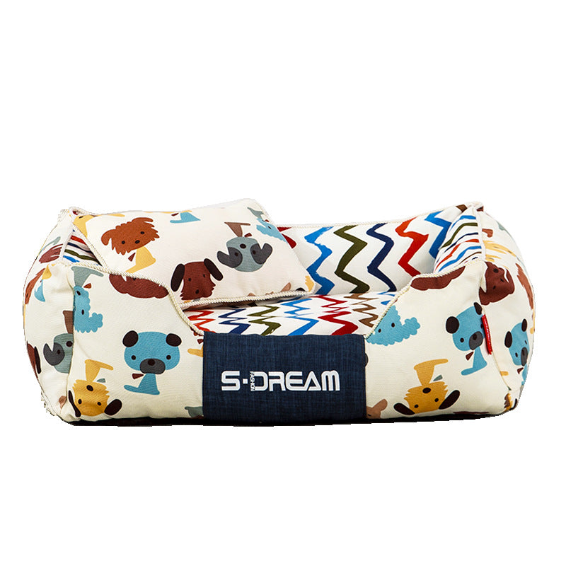 Large Removable and Washable Dog/Cat Bed Mat
