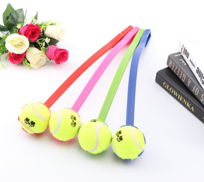 Dog Ball Thrower Stick – Interactive Fetch Launcher