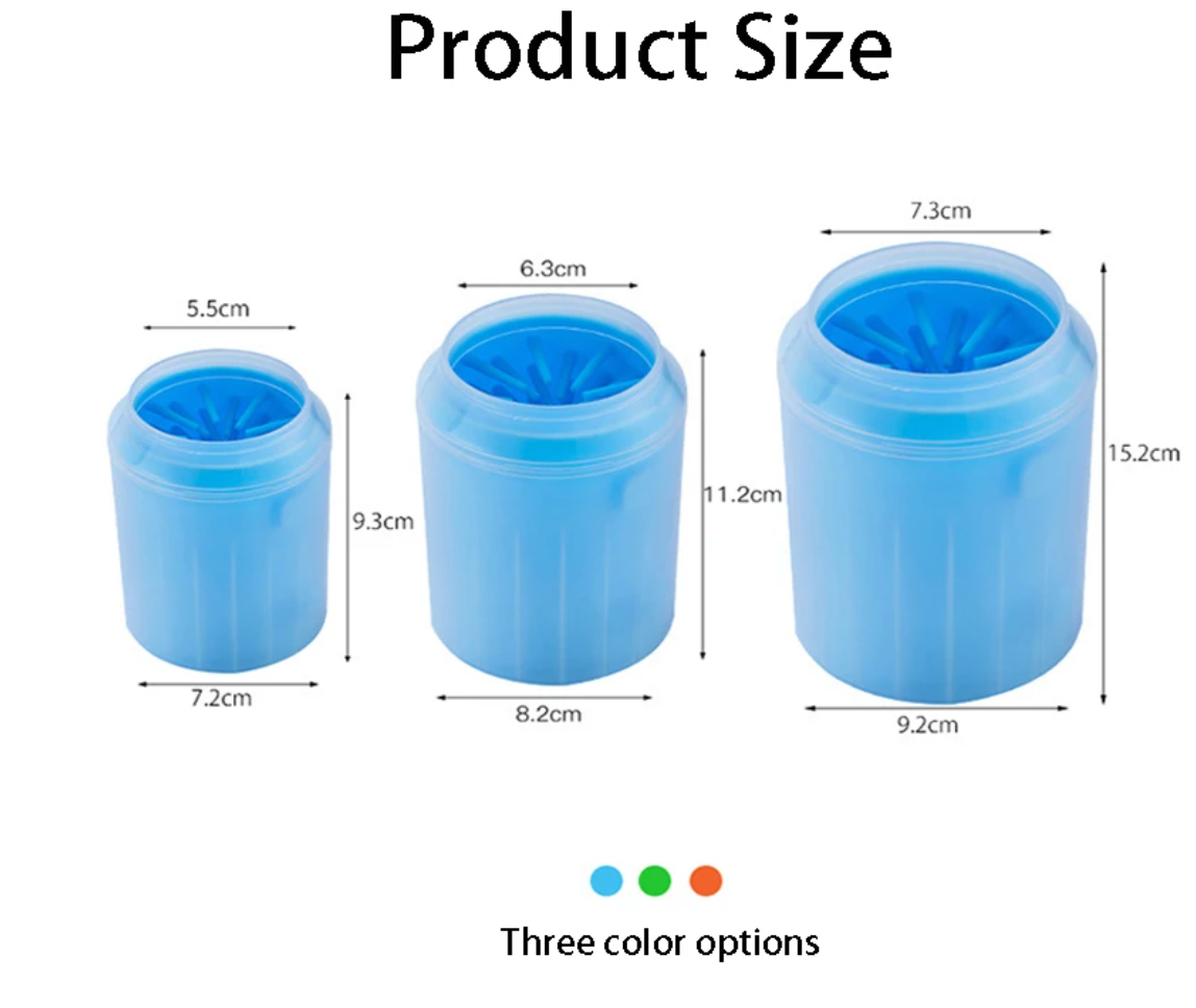 Dog Paw Cleaner Cup – Mud-Free Paws in Seconds