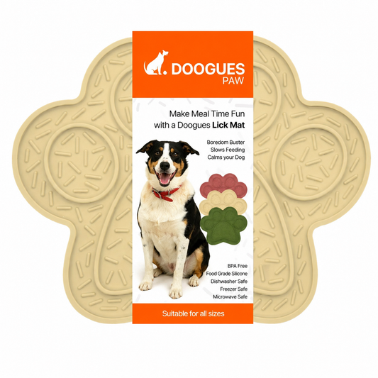 Dog Lick Mat – Slow Feeder & Anxiety Relief