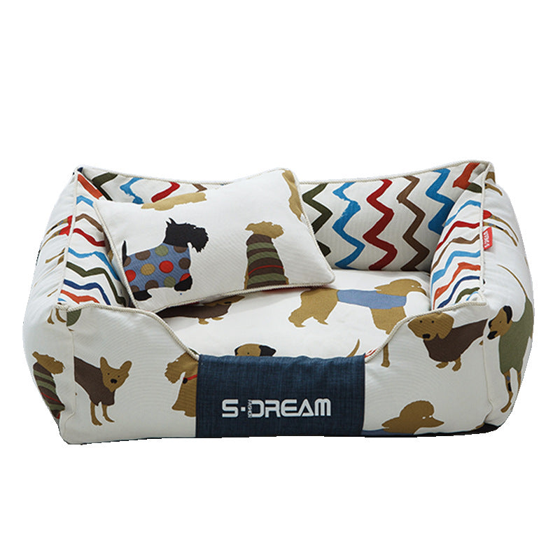 Large Removable and Washable Dog/Cat Bed Mat
