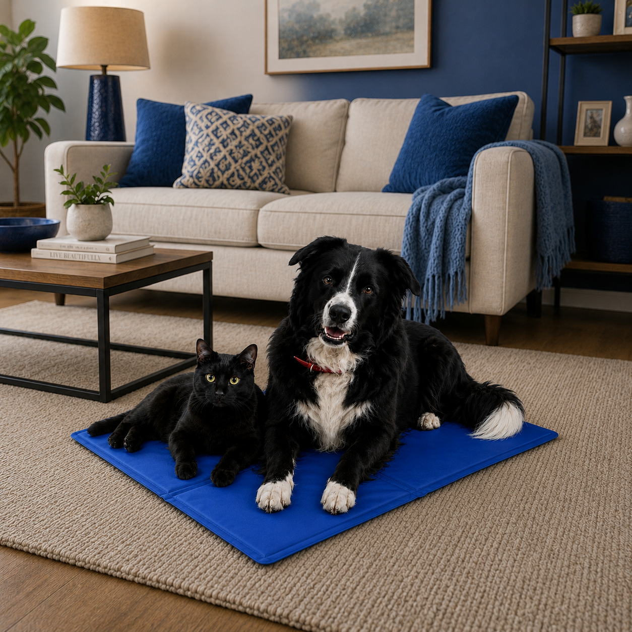 Cooling Gel Pet Mat – Summer Cooling Pad for Dogs & Cats
