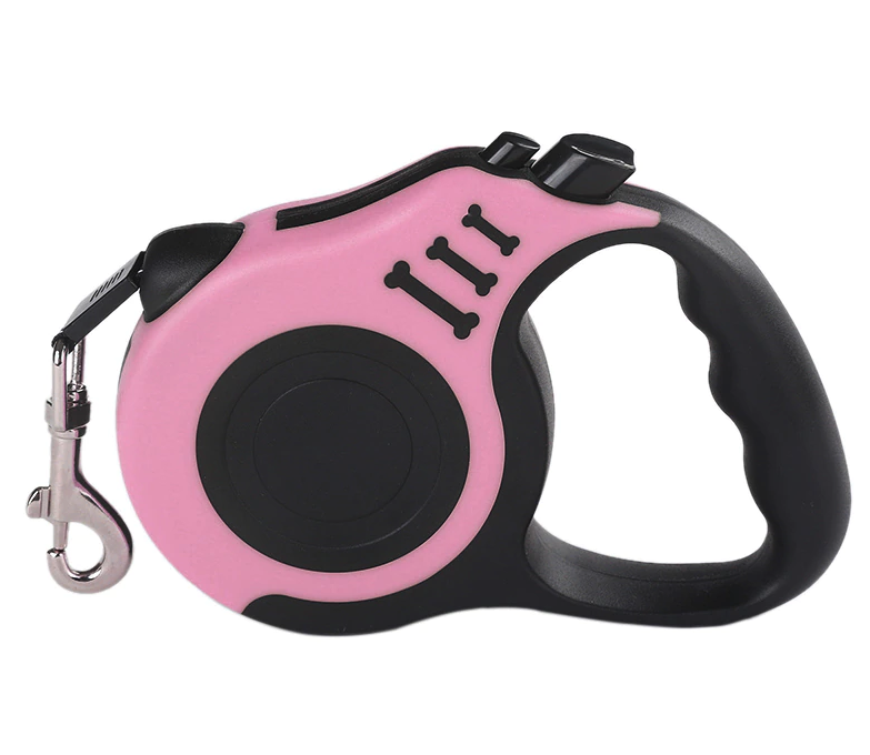 16.5FT Retractable Dog Lead | Tangle-Free Walking Leash