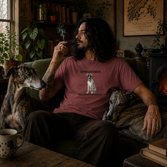 Greyhounds T-Shirt | Funny Greyhound Dog Lover T-Shirt