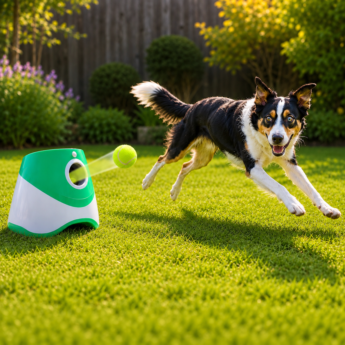 Automatic Dog Ball Launcher - Interactive Fetch Toy