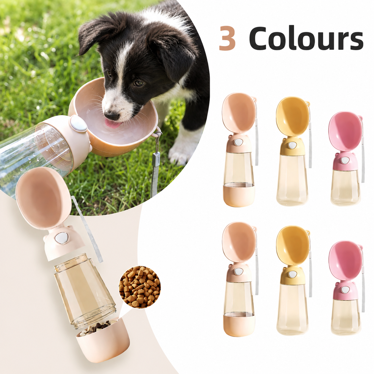 Portable Dog Water Bottle – Travel Hydration Made Easy