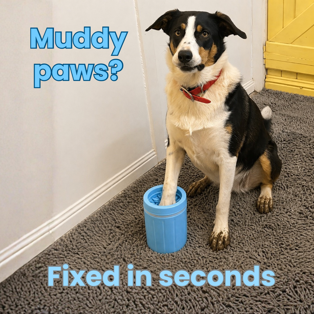 Dog Paw Cleaner Cup – Mud-Free Paws in Seconds