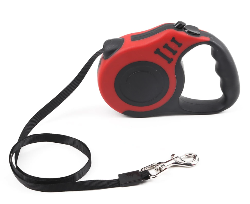 16.5FT Retractable Dog Lead | Tangle-Free Walking Leash