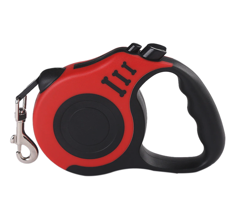 16.5FT Retractable Dog Lead | Tangle-Free Walking Leash